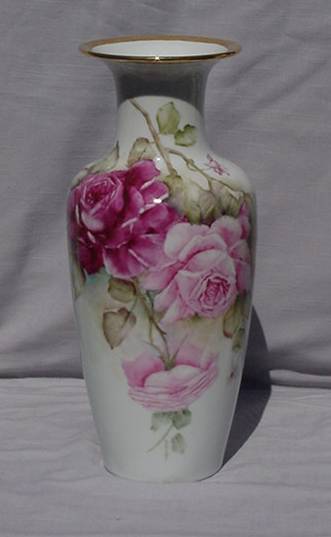 Rose Vase by Elva Leins