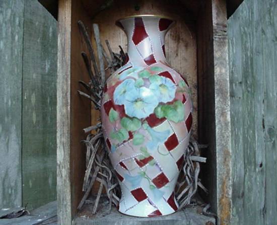 Vase Painted by Zula Lyon