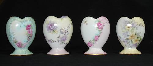 Heart Shaped Vases