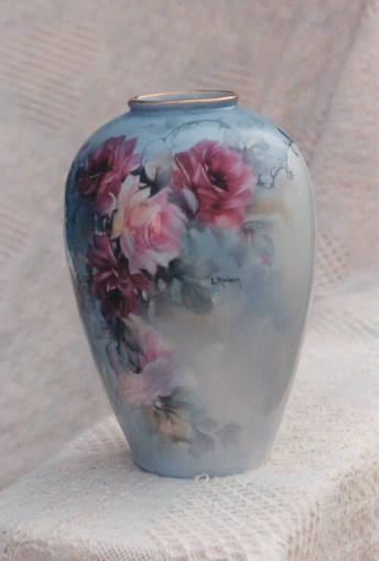 Vase Painted by Lorna Maclaren